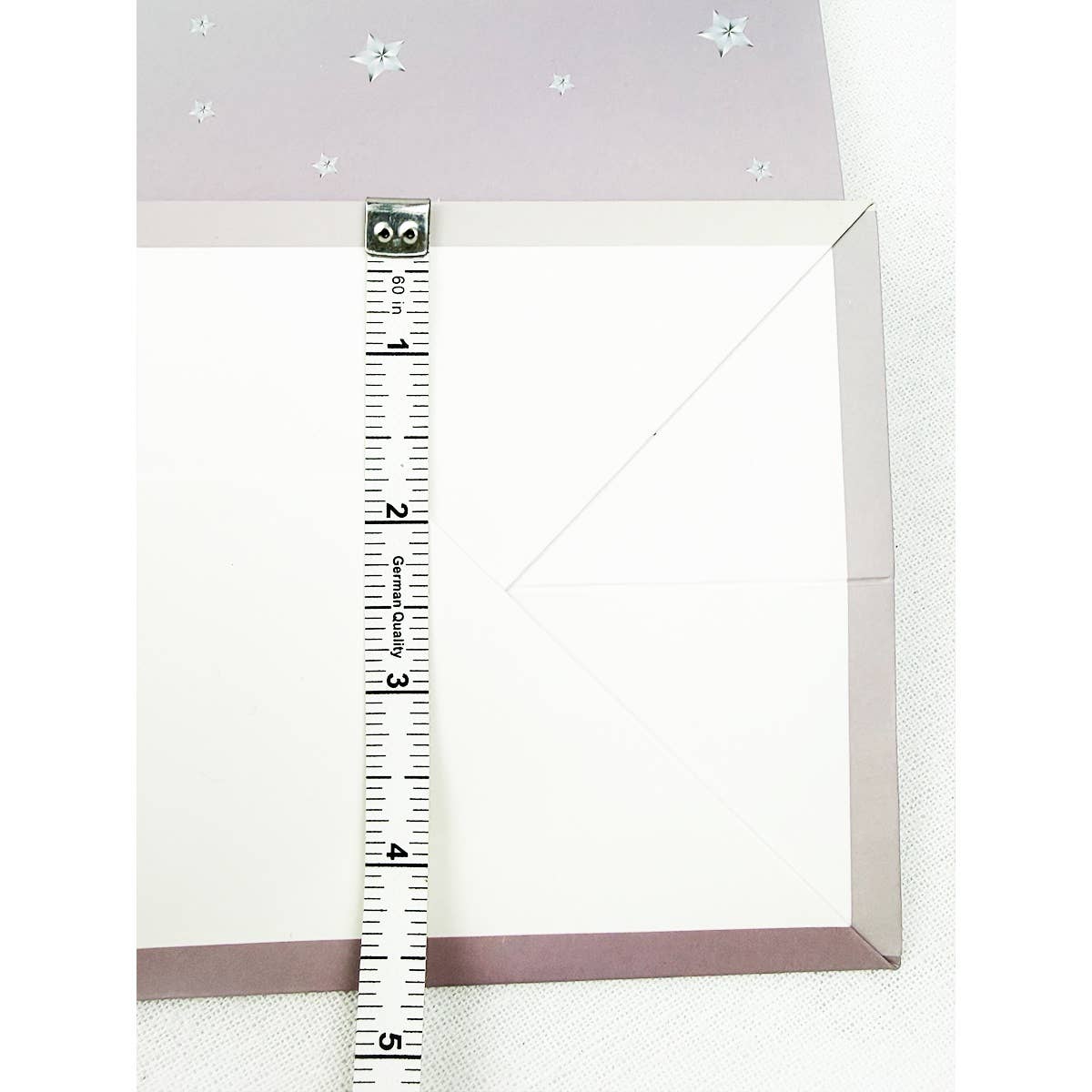 Ombre Star Design Embossed Gift Bag