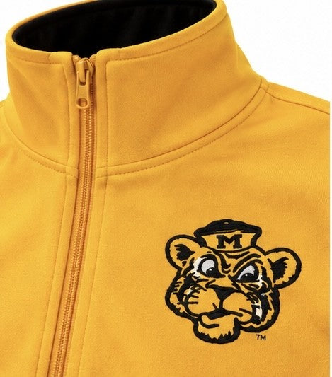WES & WILLY MIZZOU ADULT TRACK JACKET|9519