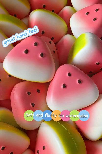 LDC Cute Watermelon Soft Ice Skin Slow Rising Squishy Toy