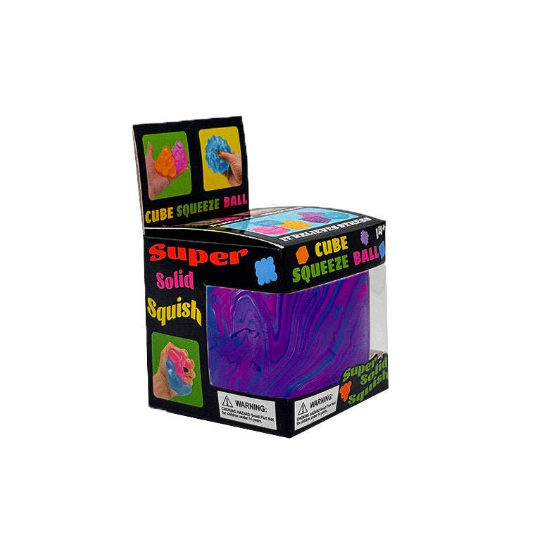 Flow Pattern Ice Cube Malt Sugar Stress Relief Toy Cube