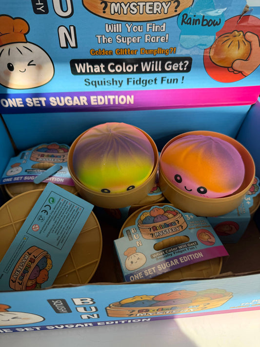 The Viral Squishy Dumpling- Rainbow Edition 