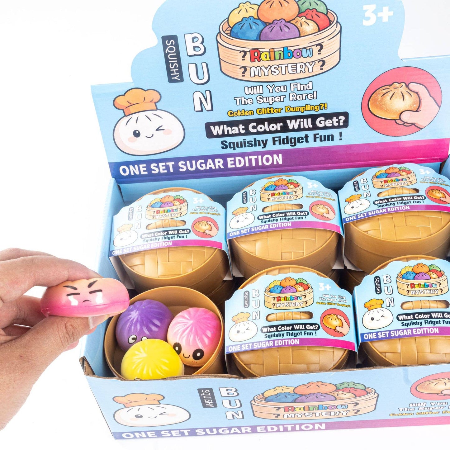 Mini cute emoji DUMPLINGS Squishy Squeeze Toy Fidget Toy