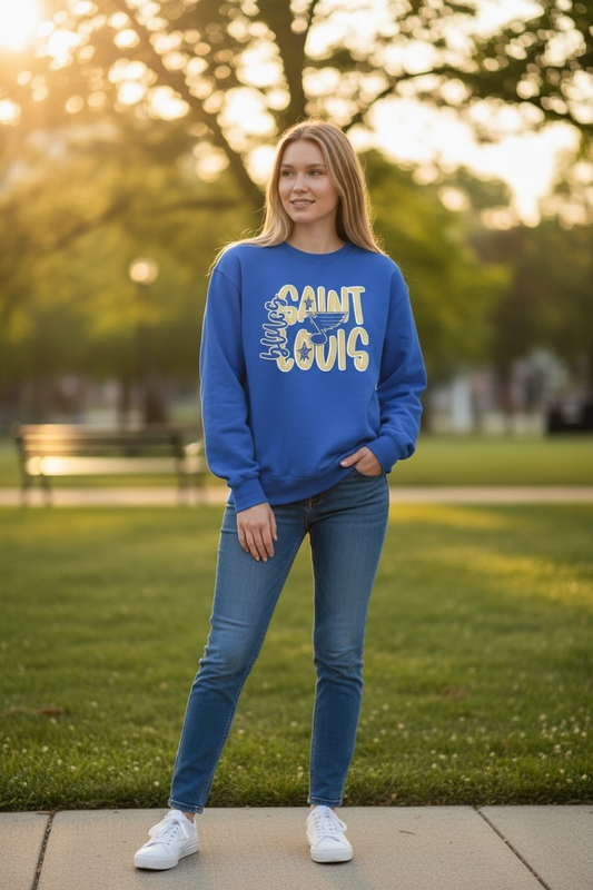 Blues-New Seersucker Logo|8720