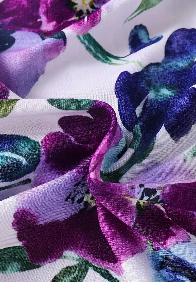 Purple Pansy Bamboo Sleeper|8816