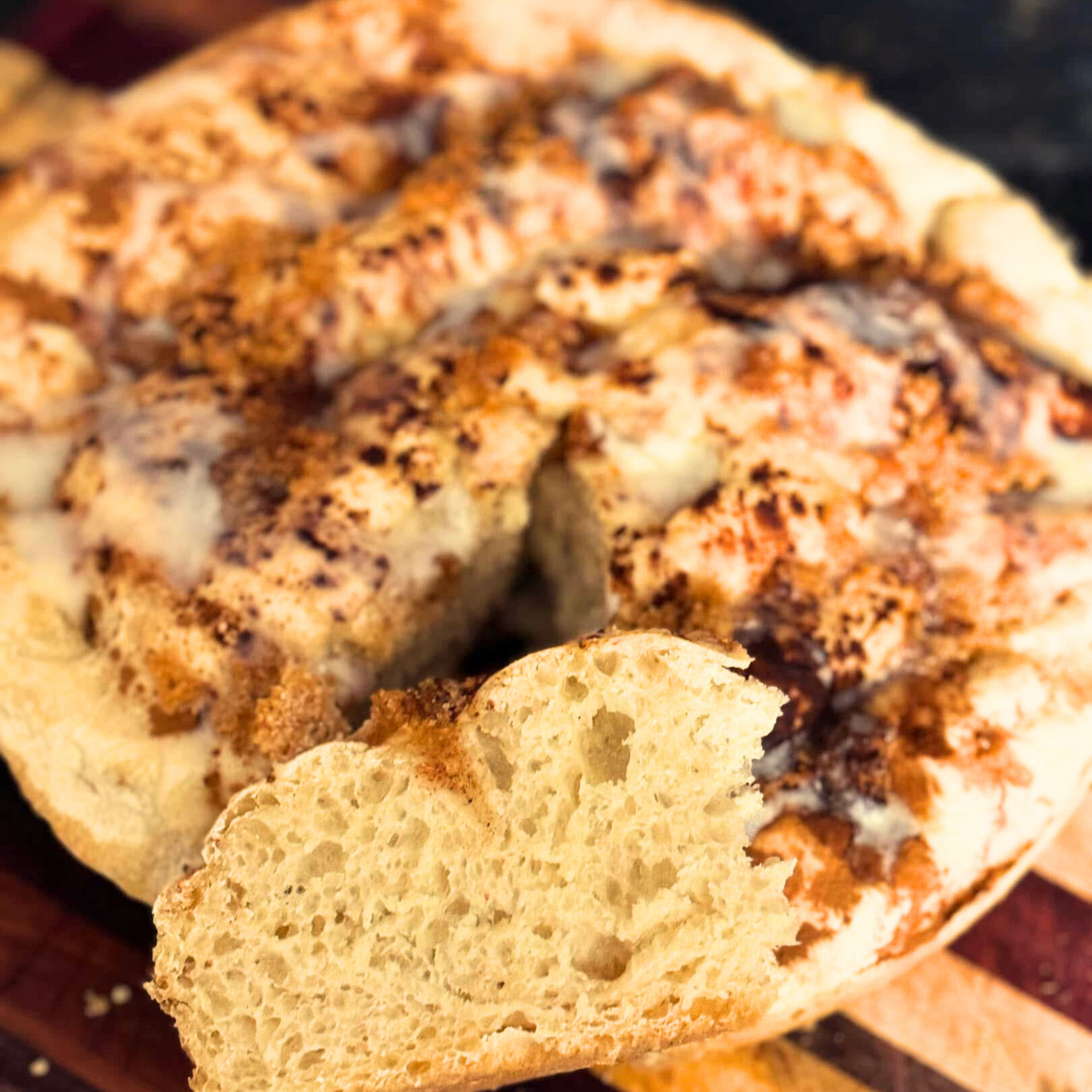 Cinnamon Roll Focaccia - PREORDER