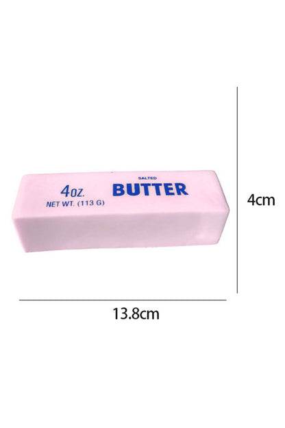 Realistic PU Butter Stick Stress Relief Toy Gifts