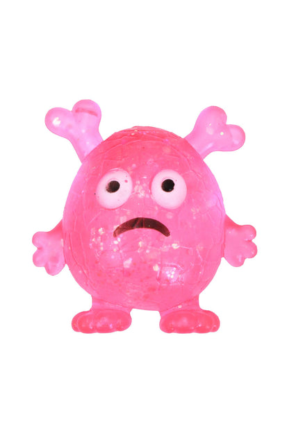 Sad Monster Glittery Maltose Putty Filled Squishy Bag
