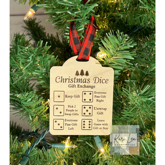 Christmas Dice Game - Tag|8174