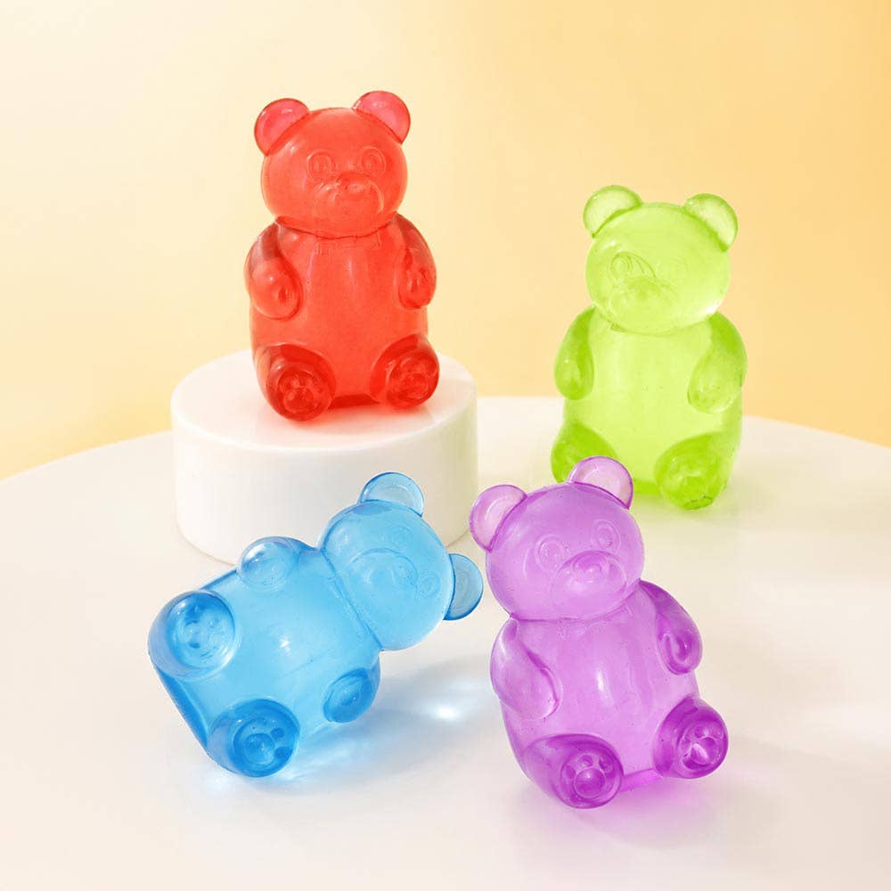 12PCS - Gummy Bear Squeeze Squishy Stress Relief Toy