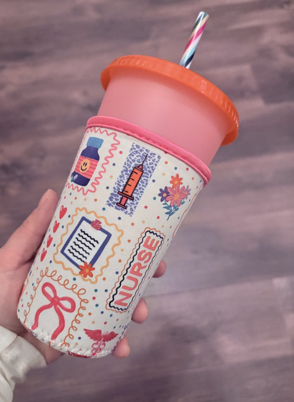 Nurse Medium Drink Sleeve|8539