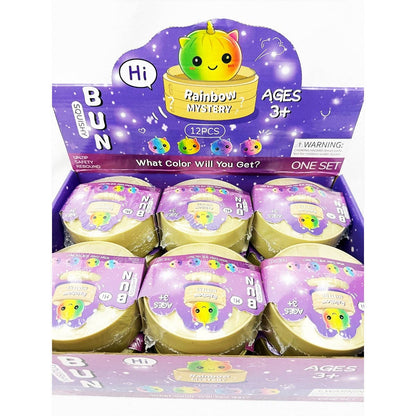 Mystery Rainbow Unicorn Dumpling Squishy with Steamer