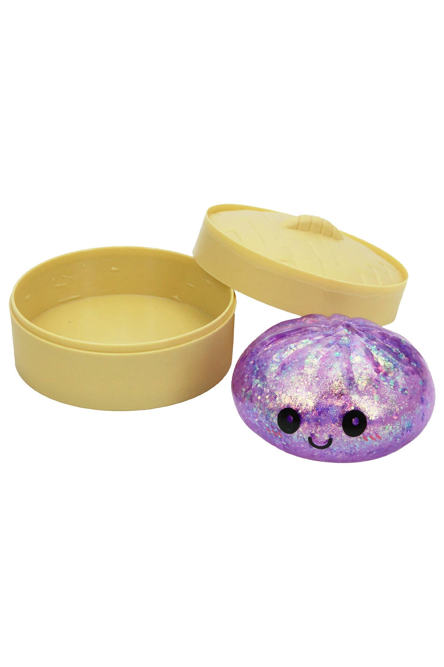 Glitter Maltose Putty Bao Bun Dumpling Squishy - 12 Pcs