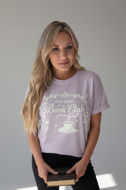 Anti Social Purple CC T Shirt|9124