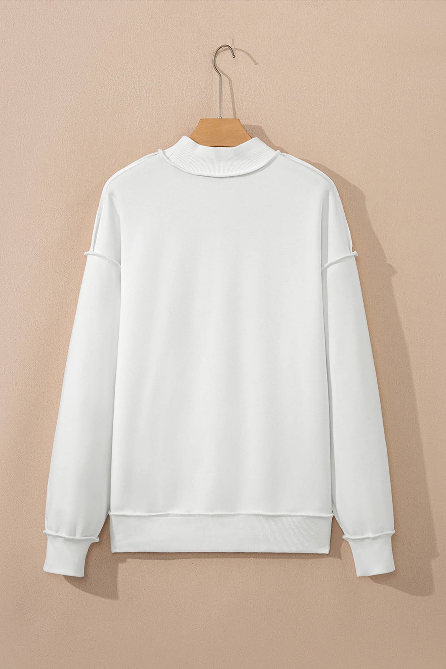 66 Game Day Oversize Reversible Mock Neck Sweatshirt (S-XL)
