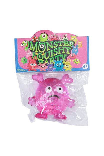 Sad Monster Glittery Maltose Putty Filled Squishy Bag