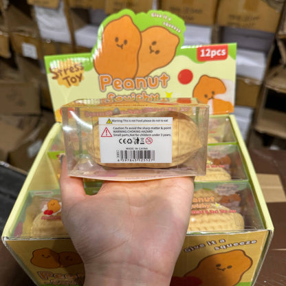 Crackling Crunchy Large Peanut Squishy | A208B