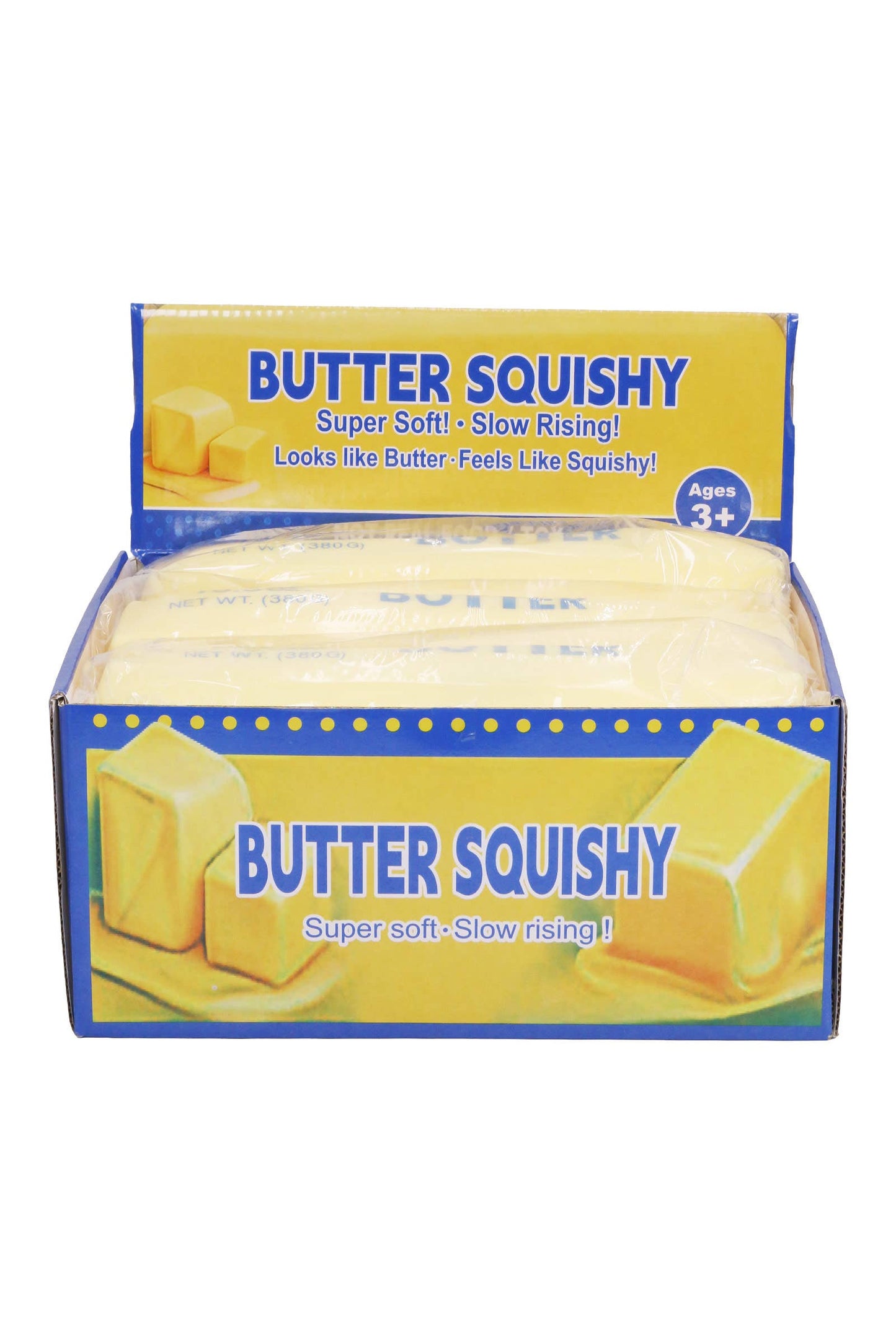 JUMBO Butter Stick Slime Filled Squishy - 9.5 Inch