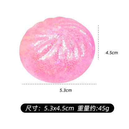 Mystery Squishy Dumpling Bao Bun Fidget Toy blind box-12unit