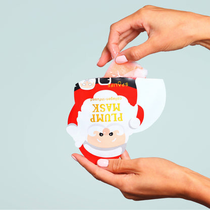 Christmas Holiday Santa's WorkShop Facial Mask Gift Set