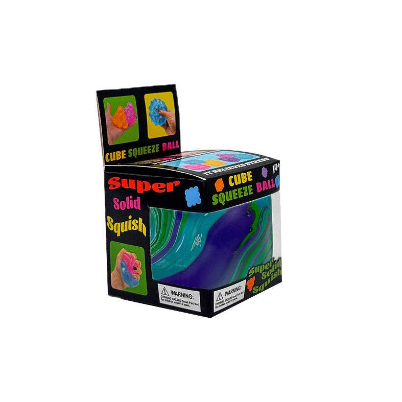 Flow Pattern Ice Cube Malt Sugar Stress Relief Toy Cube