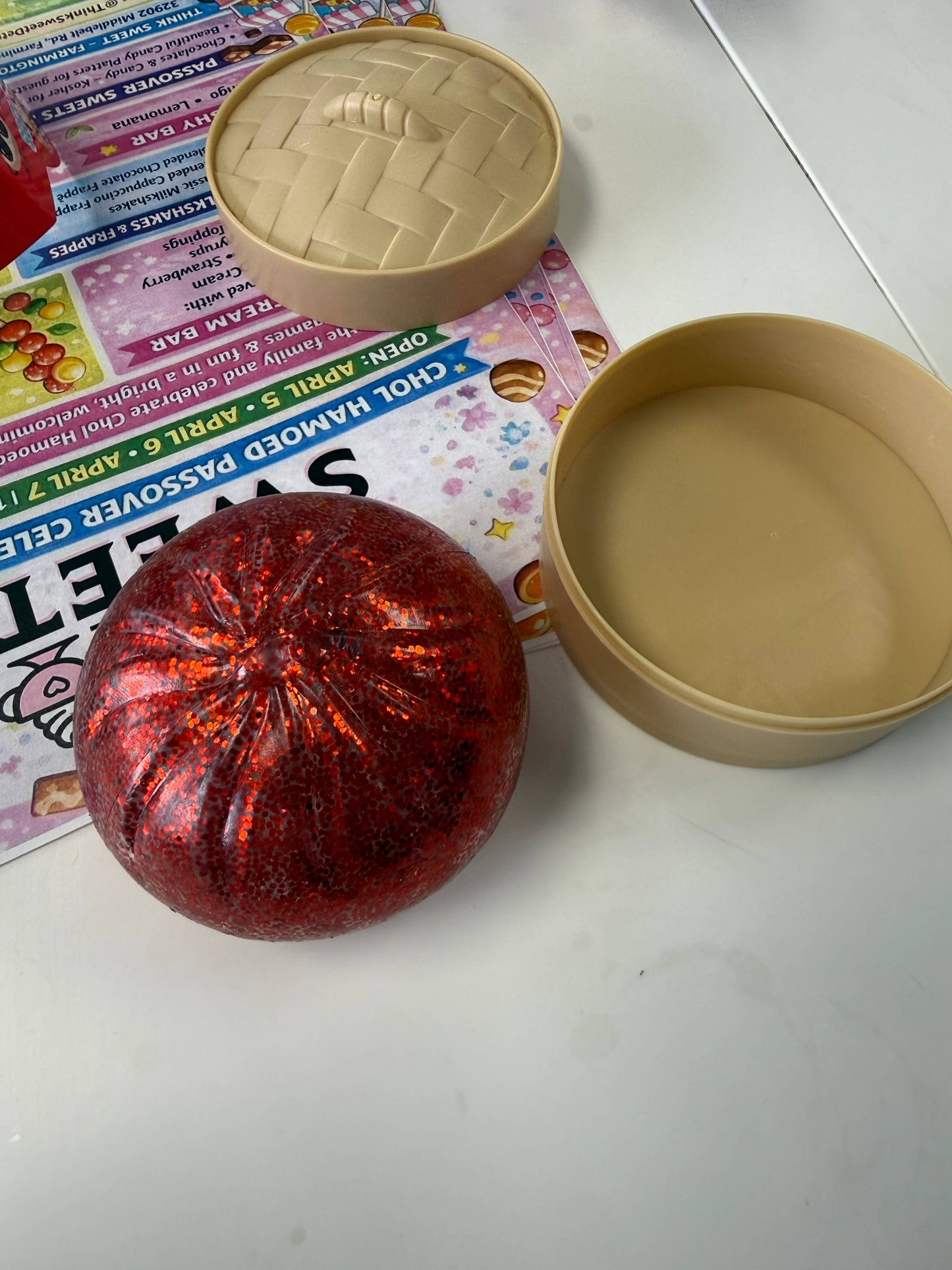 The Viral Dumpling Squishy - Glitter Edition
