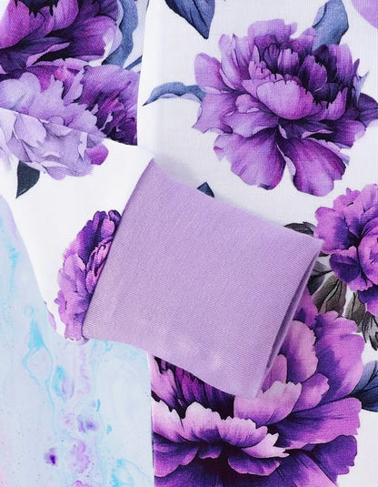 Purple Peony Bamboo Sleeper|8852
