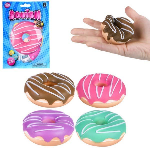 Donut Squeeze Fidget Kids Toy- Assorted