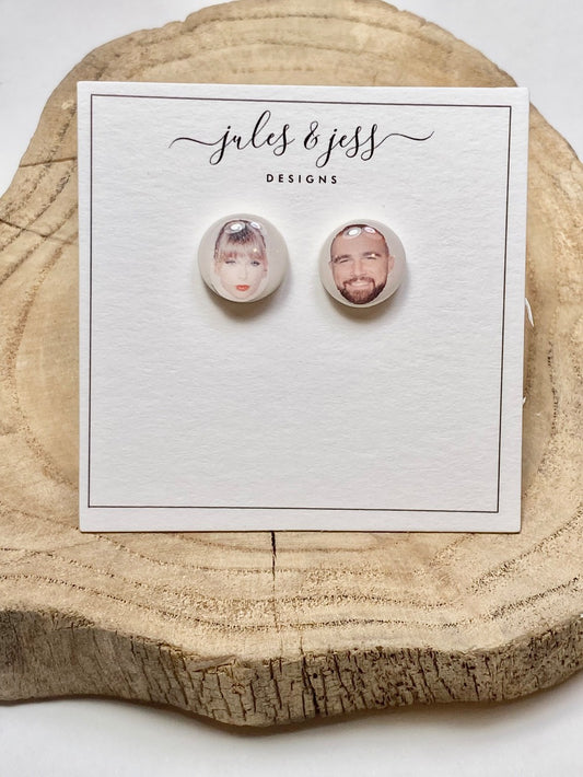 Taylor ❤️‍🔥 Travis Face Studs|410