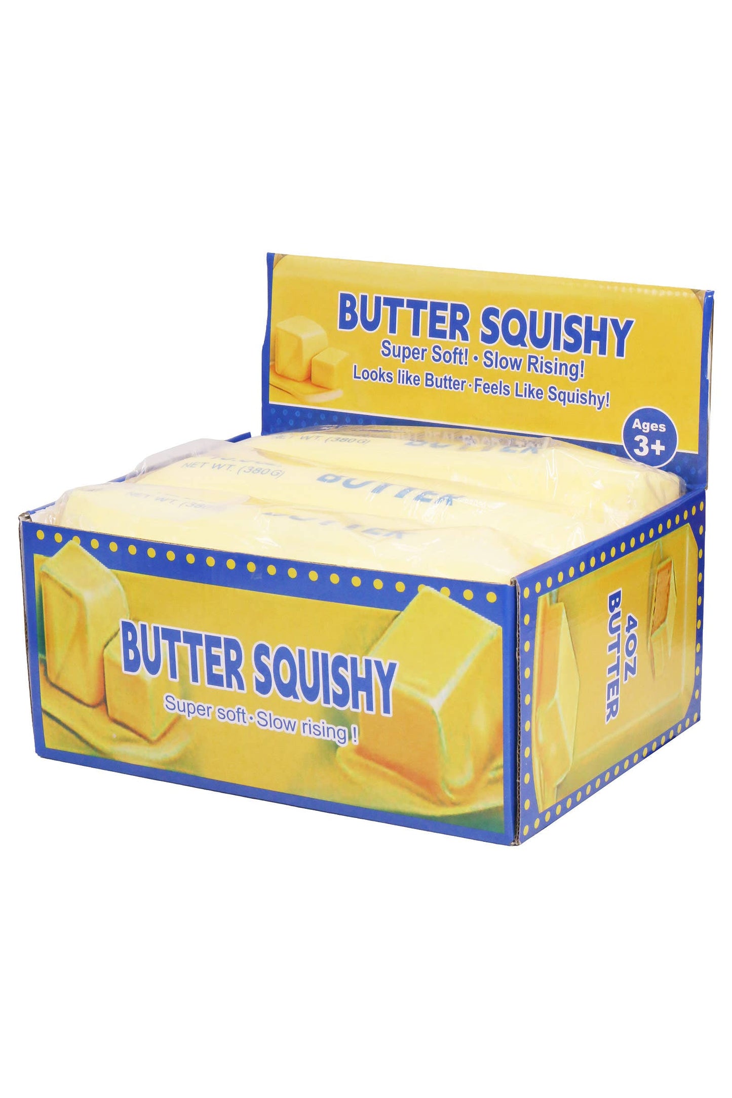 JUMBO Butter Stick Slime Filled Squishy - 9.5 Inch