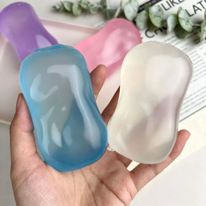 Moldable Transparent Coconut Oil Soap Squishy Stress Relief Toy