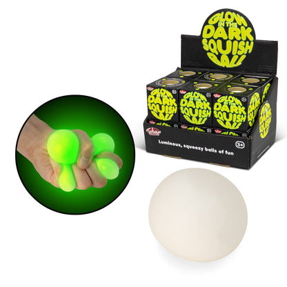 Scrunchems® Glow In The Dark Squishy Ball Fidget Toy (1pc)