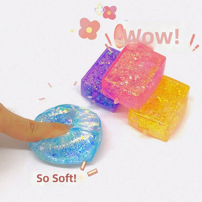Slow Rebound Stress Relief Cube Toy For Adults And Kids