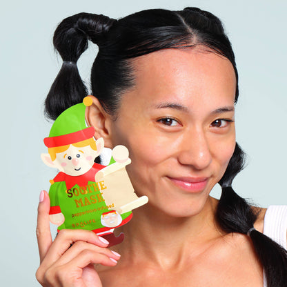 Christmas Holiday Santa's WorkShop Facial Mask Gift Set