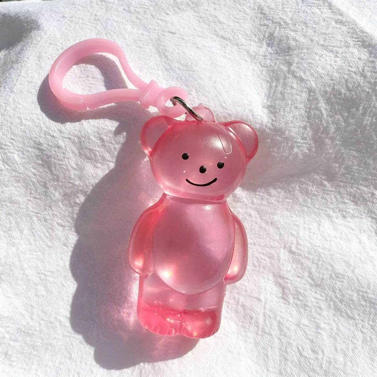 Maltose Bear Squishy Stress Keychain Charm