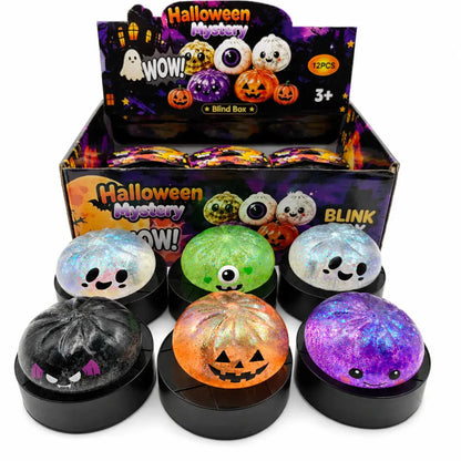 Halloween Ghost Maltose Squishy Stress Relief Toy Set