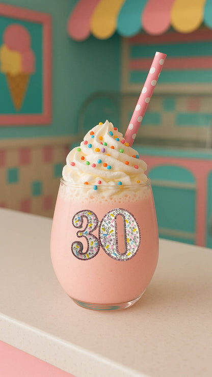 30th Birthday Stemless