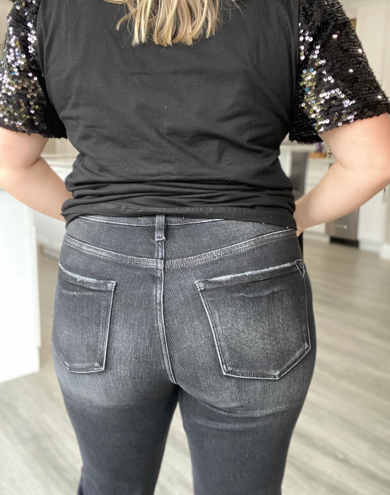 The Willow Black Skinny Jean|6993