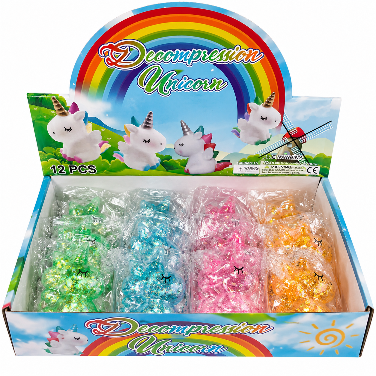 Glitter Decompression Unicorn