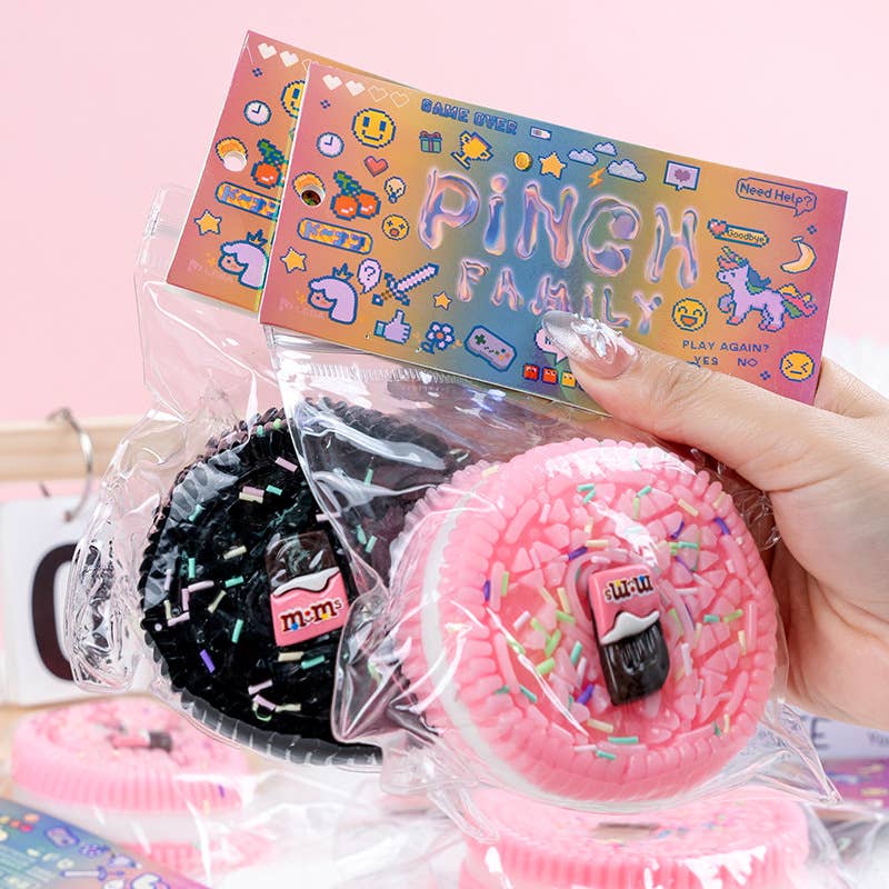 Oreo Squishi Toy Squishy Squeeze Toy Fidget Toy