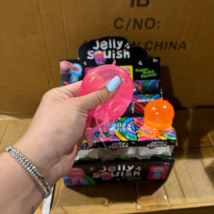Sugar Squeeze Solid Palm-Sized Jellyfish Toy | HOT | A044