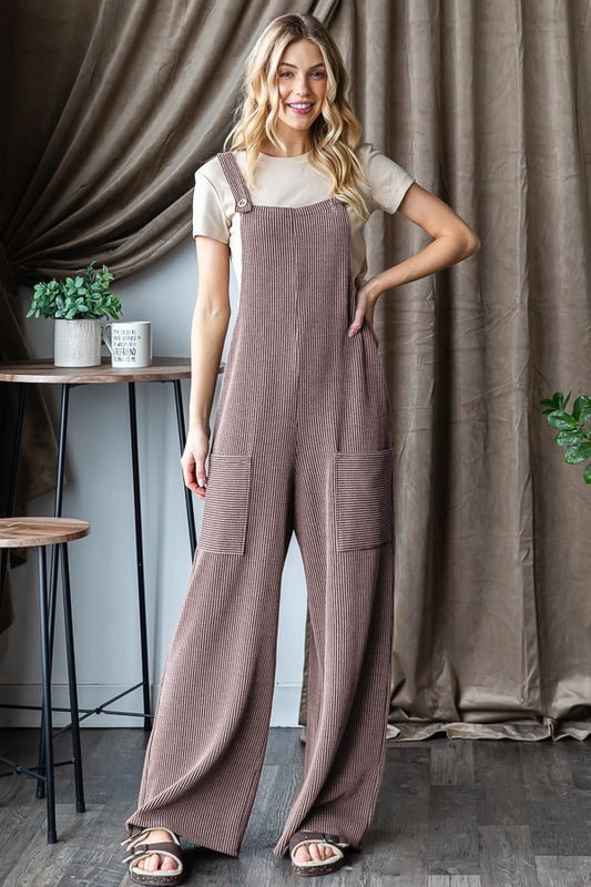 Ribbed Jumpsuit|5585