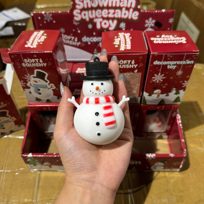 Christmas Themed Snowman Squishy 12/pk | BR231