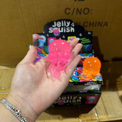 Sugar Squeeze Solid Palm-Sized Jellyfish Toy | HOT | A044