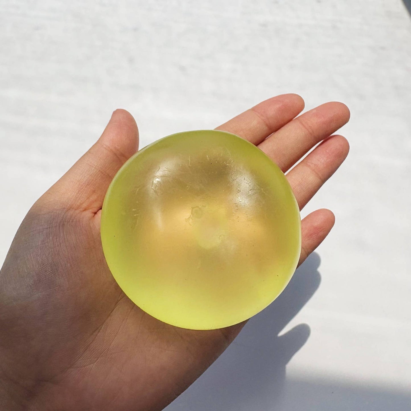 Coconut Oil Squishy Stress Ball