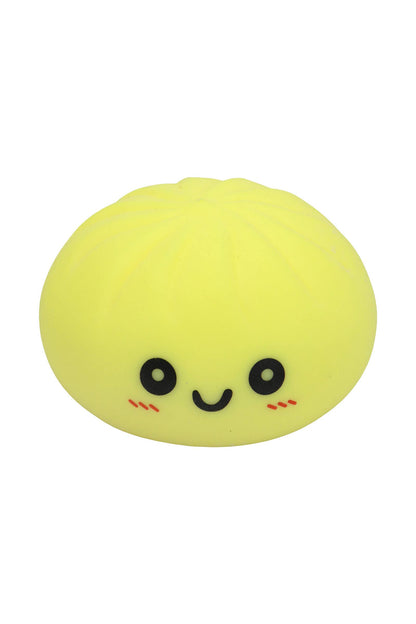 Solid Bao Bun Dumpling Gel Slime Filled Squishy - 12 Pcs