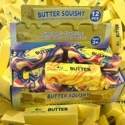 Tie Dye Butter Squishy – Viral “Looks Like Butter” Stress