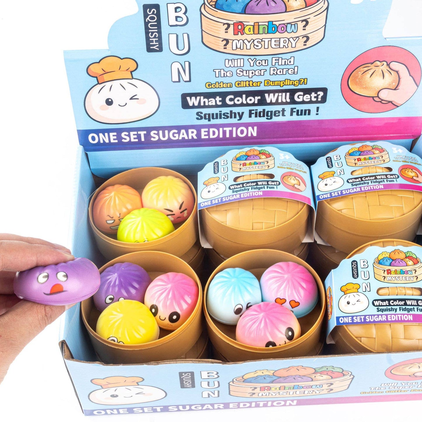 Mini cute emoji DUMPLINGS Squishy Squeeze Toy Fidget Toy