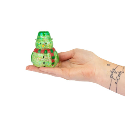 Scrunchems Sugar Snowman Squishy Fidget Toy (1pc) Color Ships Assorted