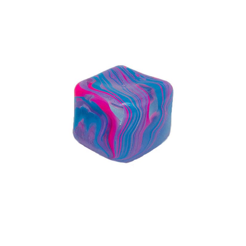 Flow Pattern Ice Cube Malt Sugar Stress Relief Toy Cube