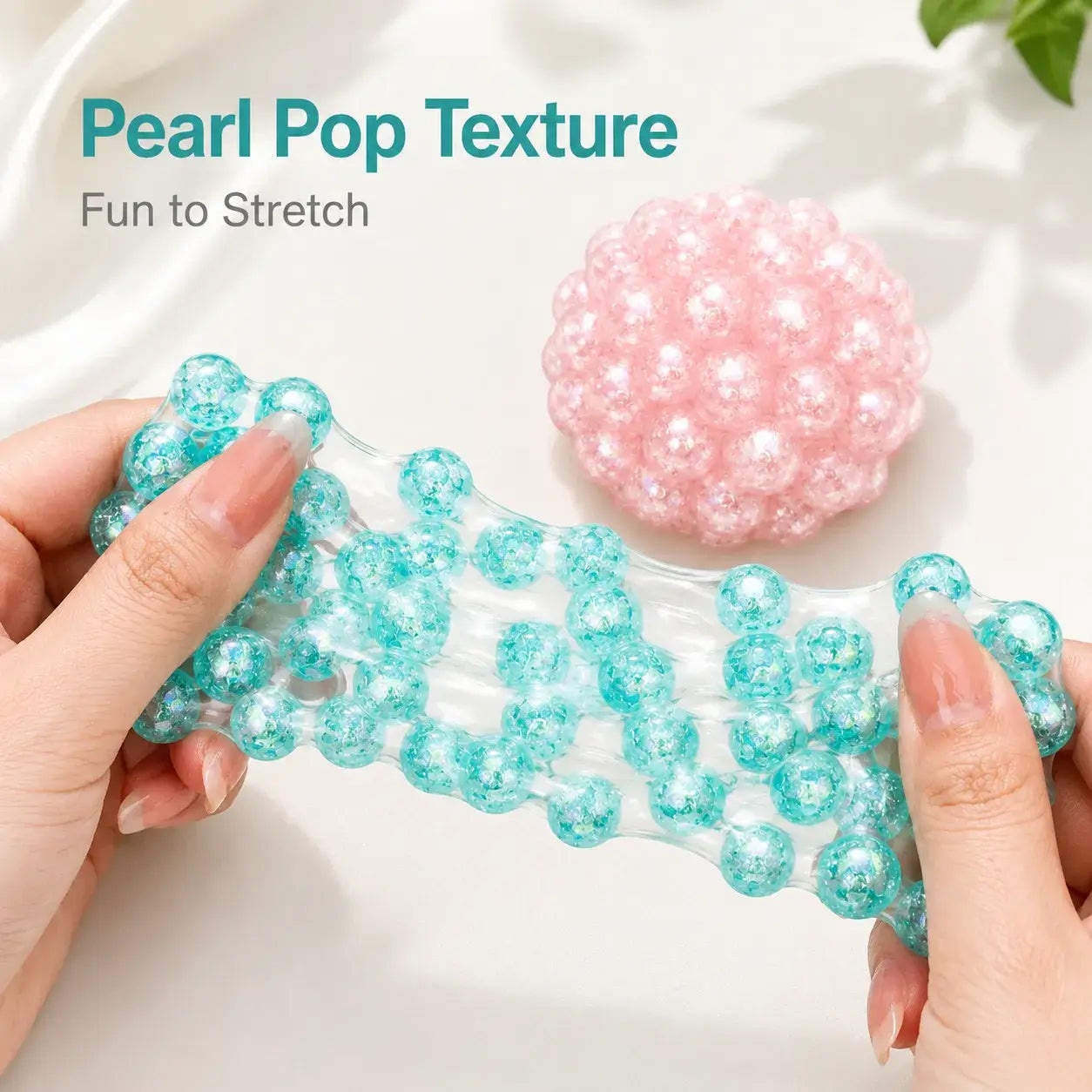 Crunchy Pop Bead Squeeze Toy